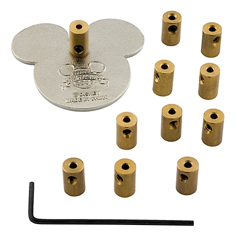 Disney Parks Authentic ✿ Metal Locking Pin Backs + Key ✿ Keep